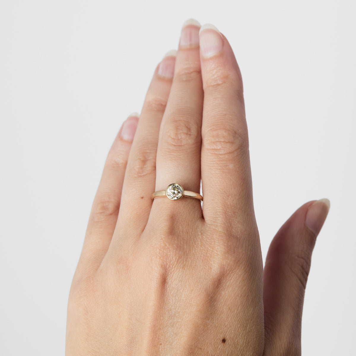 Lou Old Euro Diamond Ring