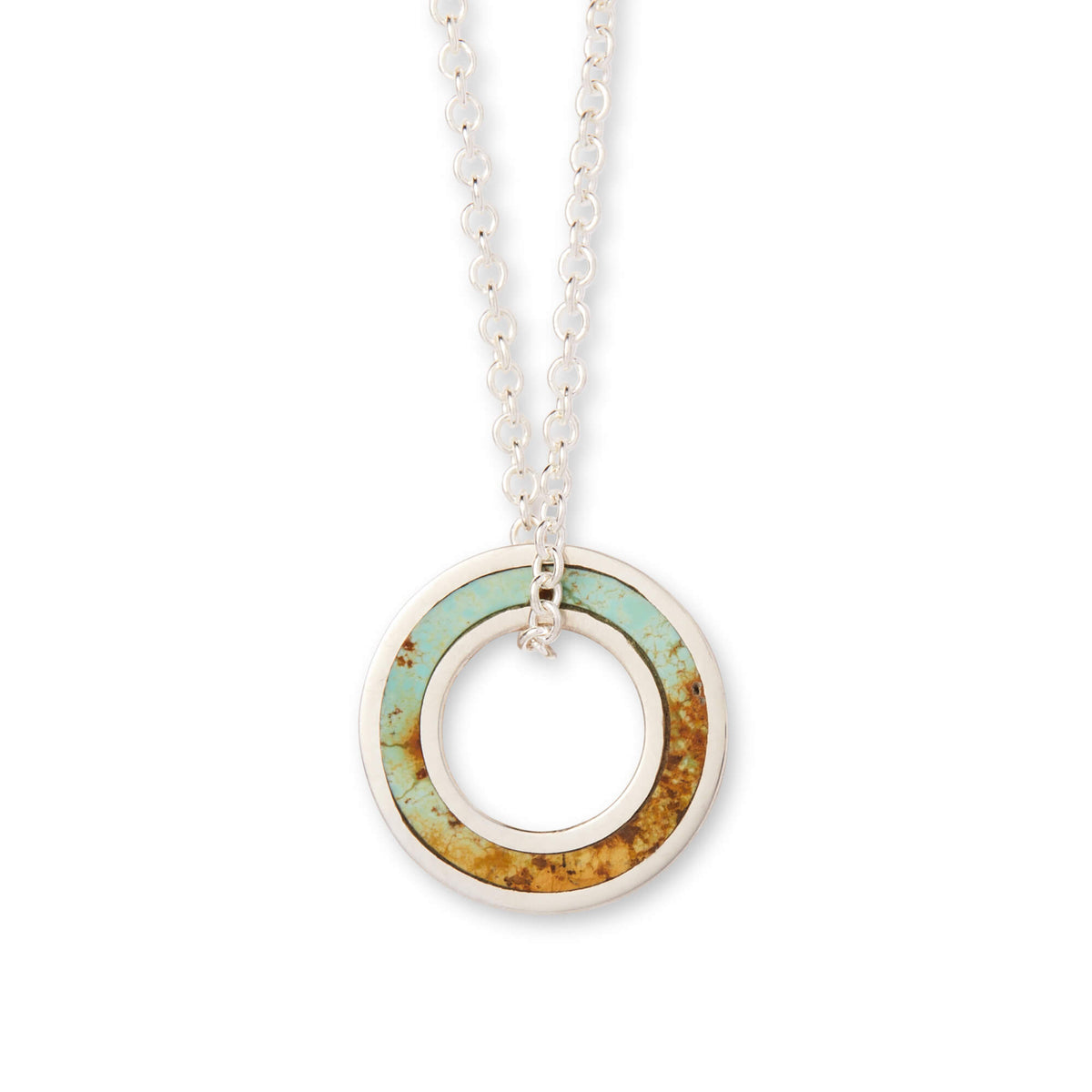 Orbit Pendant / Blackjack Turquoise