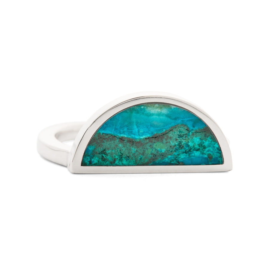 One Half Ring / Chrysocolla