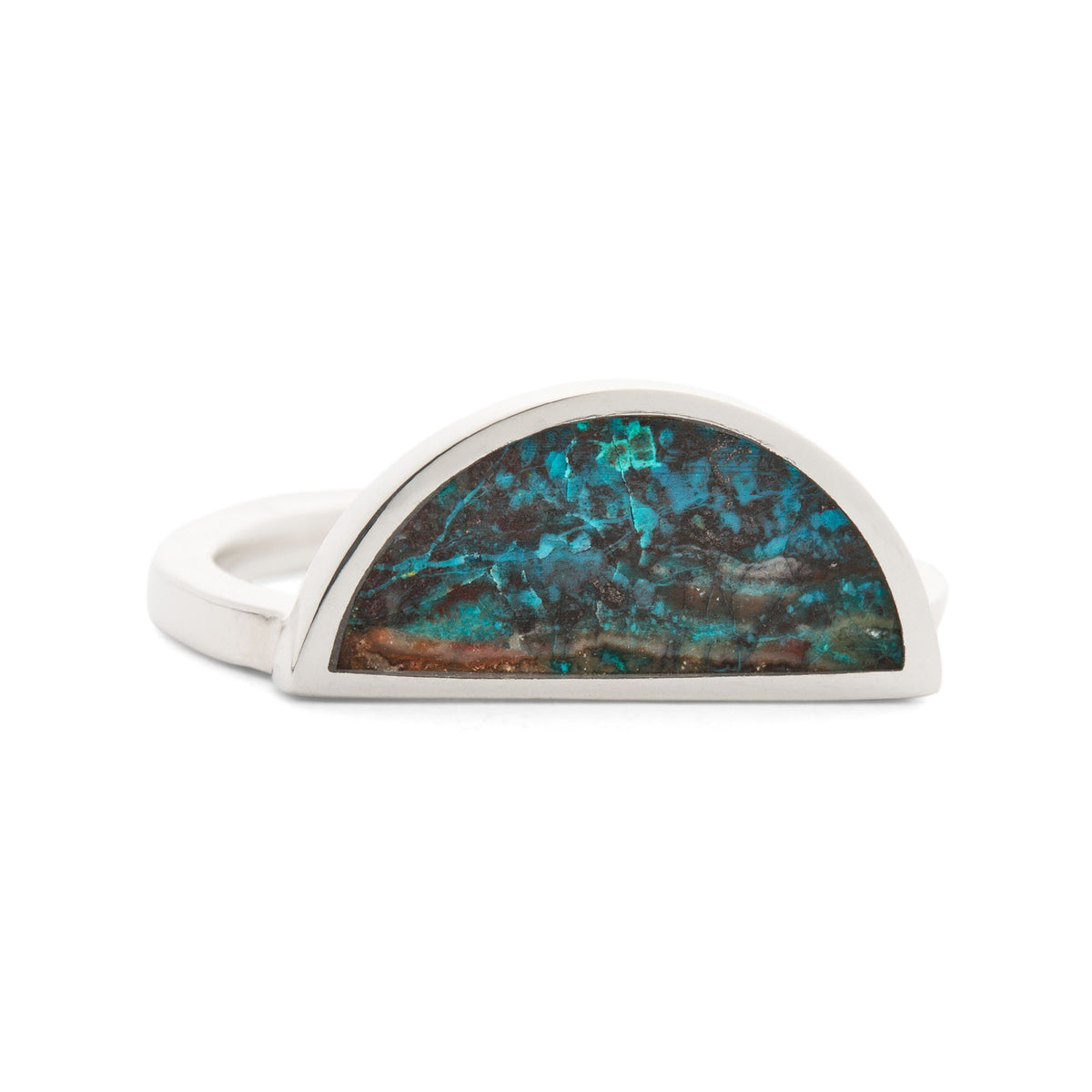 One Half Ring / Chrysocolla