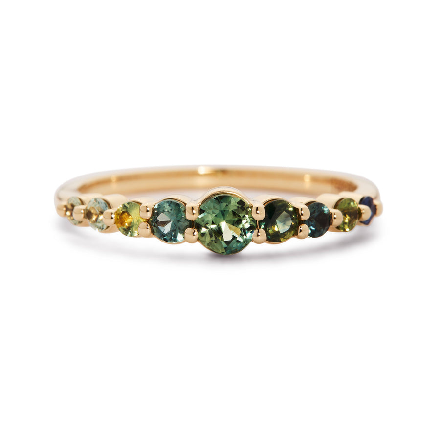 Edie Round Sapphire Ring