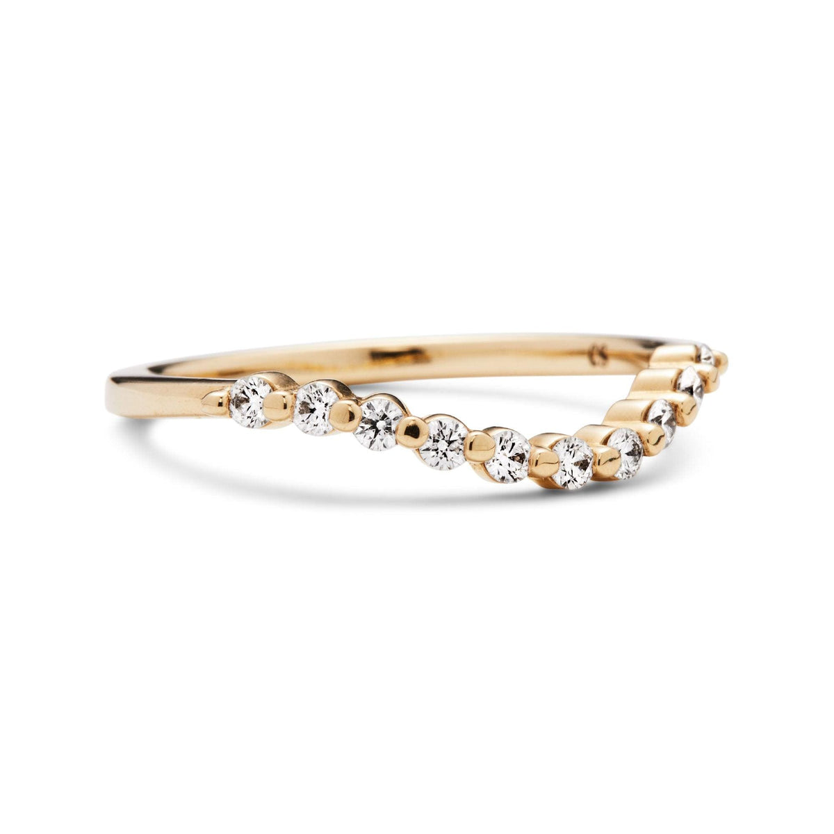 Dot Diamond Curve Band - Casual Seance