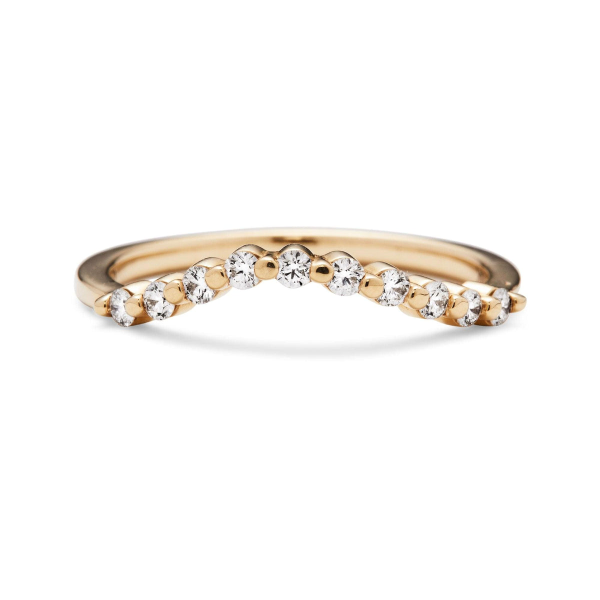 Dot Diamond Curve Band - Casual Seance
