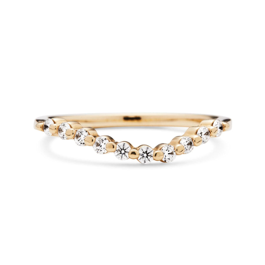 Dot Diamond Curve Band - Casual Seance