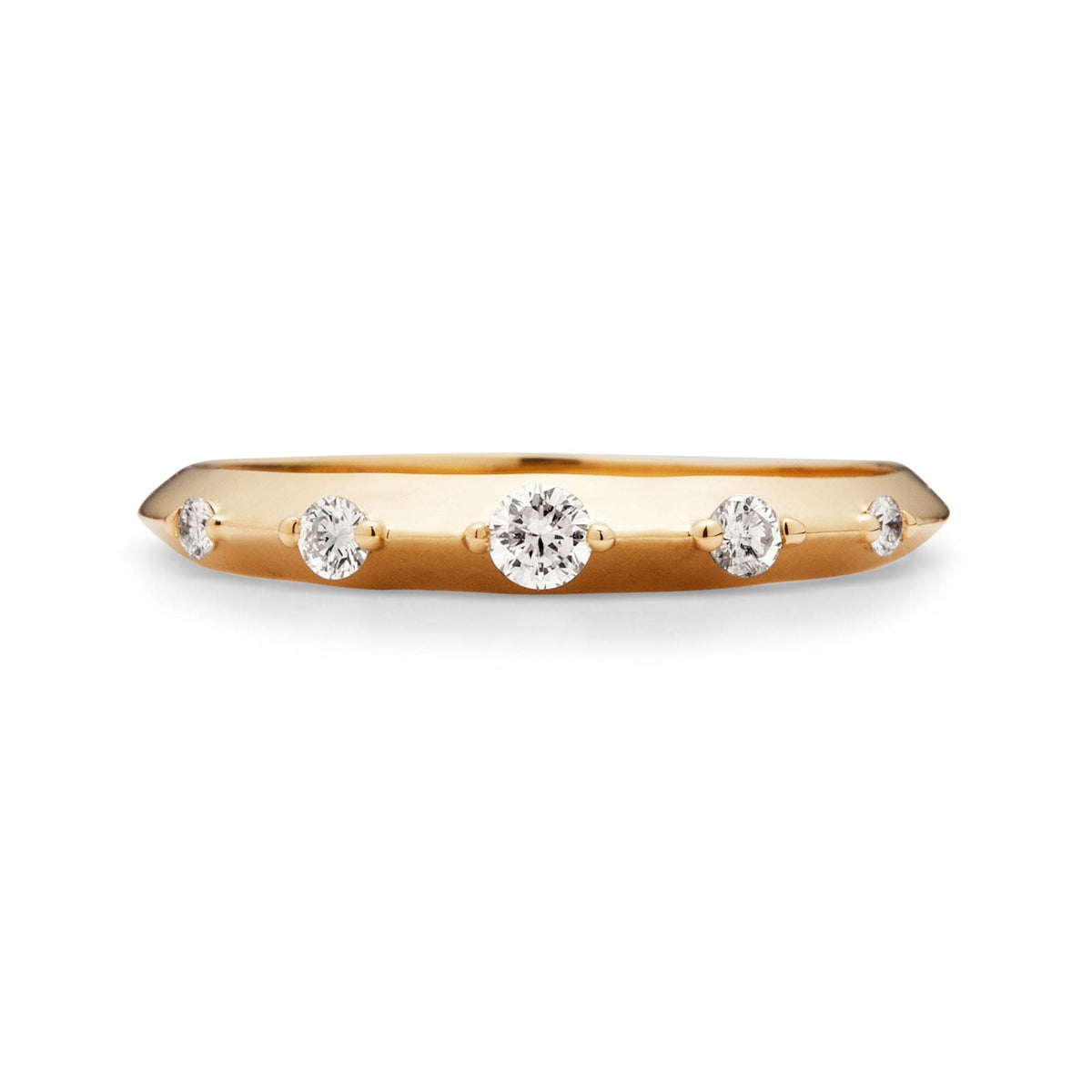 Floe Five Diamond Ring