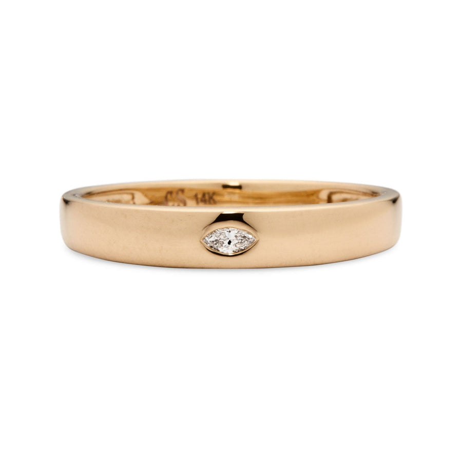Floe Signet / Marquise Diamond