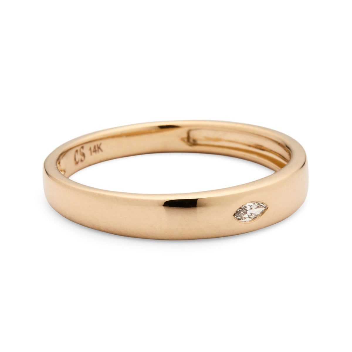 Floe Signet / Marquise Diamond