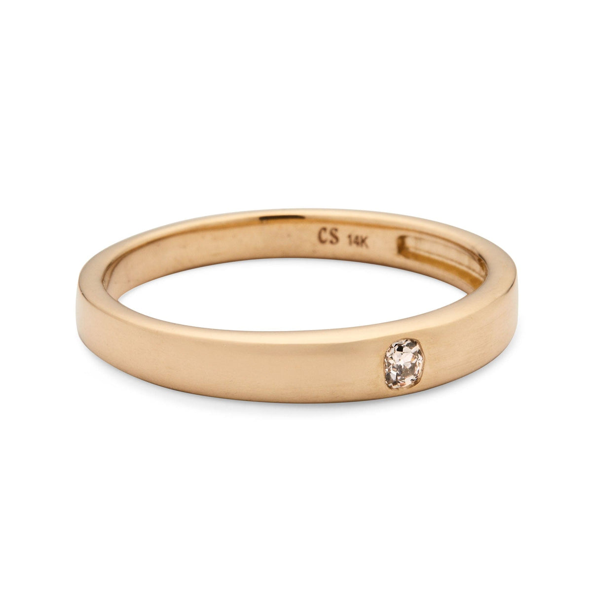 Floe Signet / Old Miner Diamond
