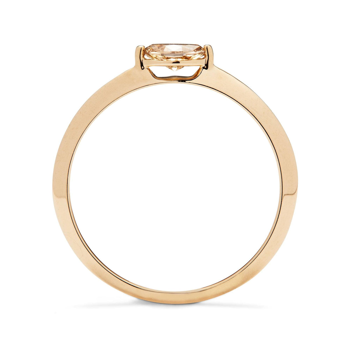 Flora Champagne Diamond Ring - Casual Seance