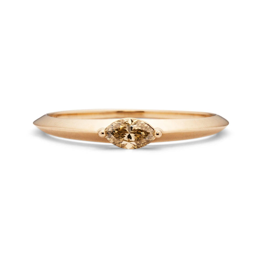 Flora Champagne Diamond Ring - Casual Seance