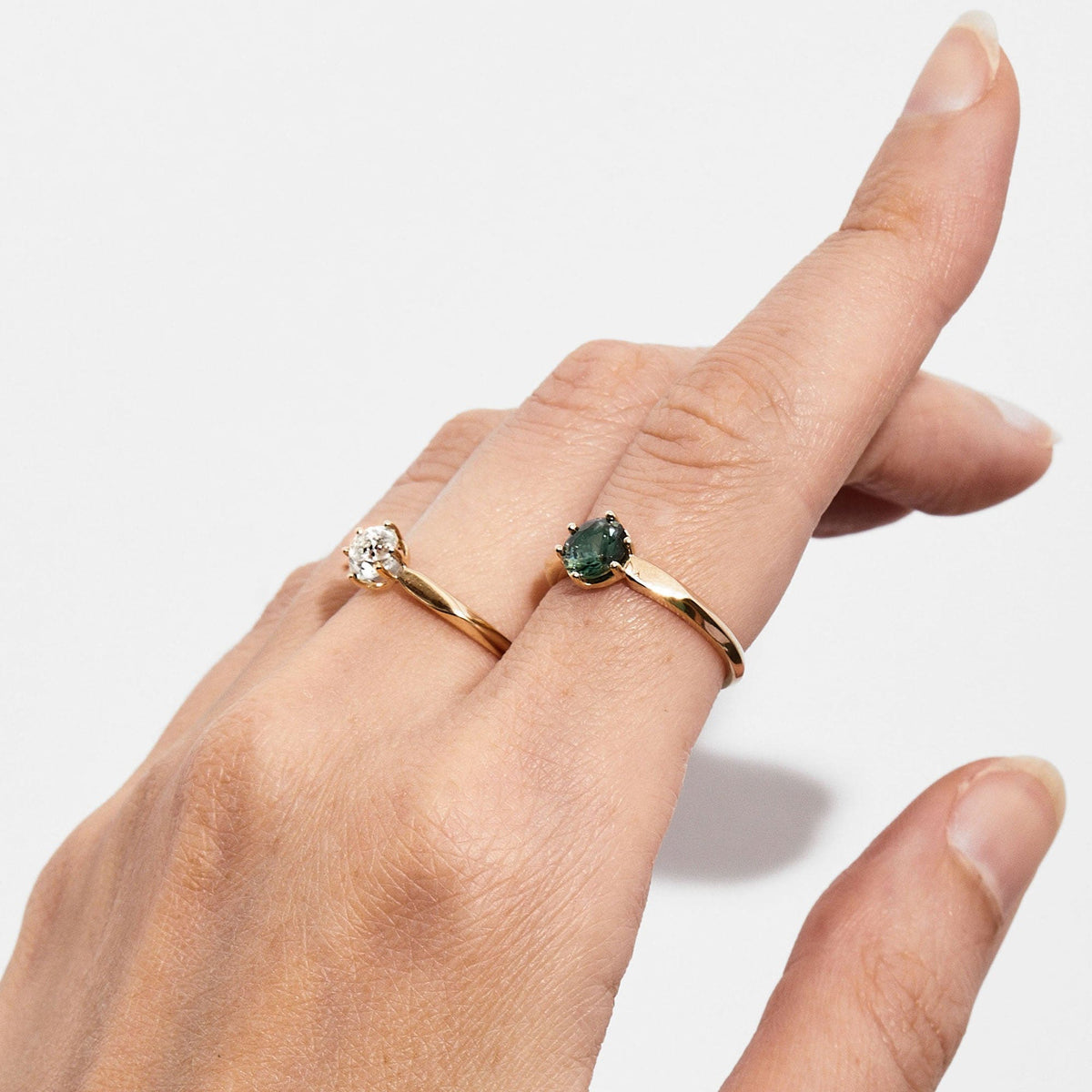 Leigh Old Euro Diamond Ring