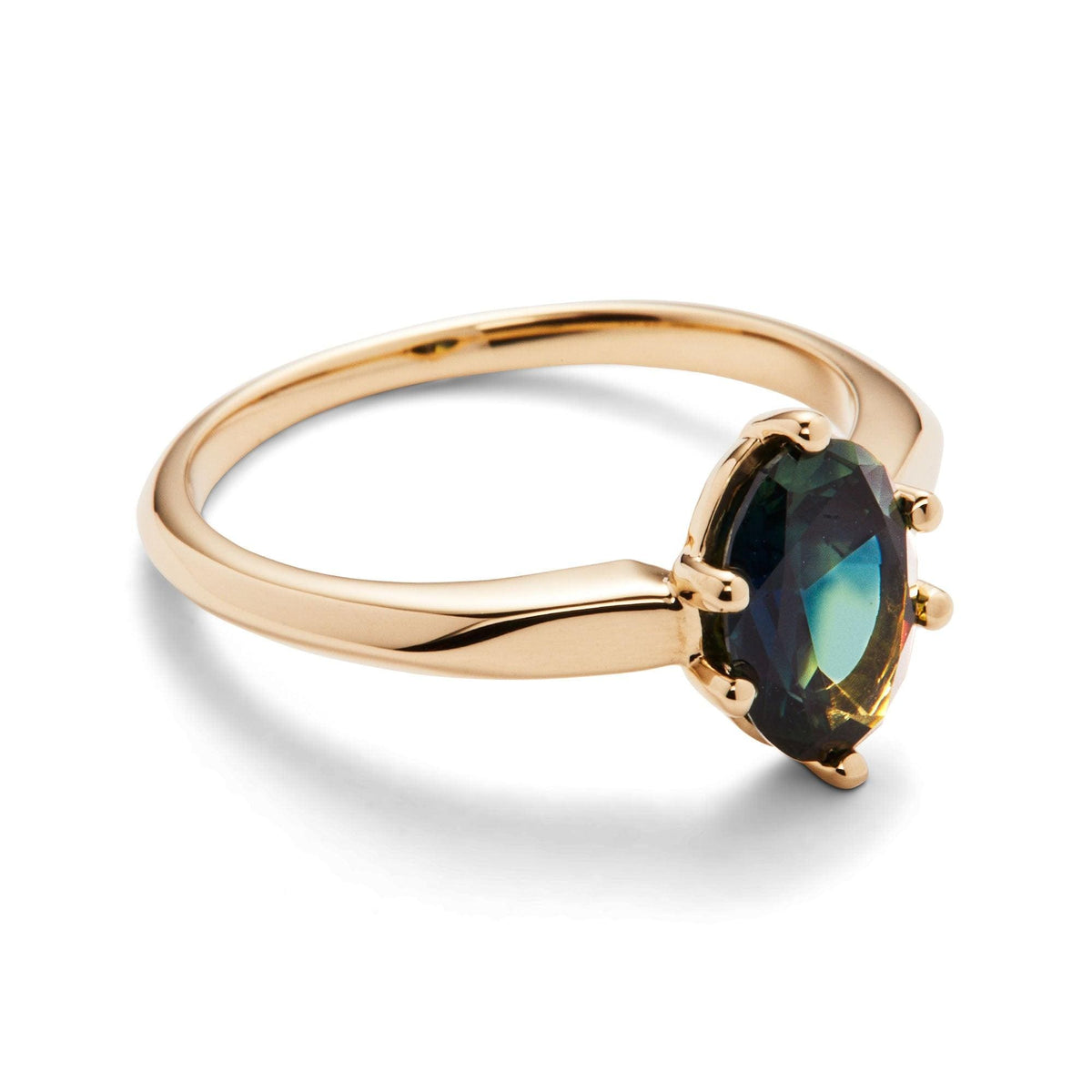 Leigh Oval Sapphire Ring - Casual Seance