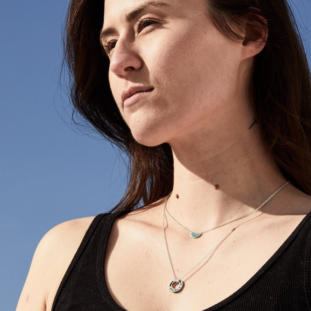 Turquoise Inlay Pendant