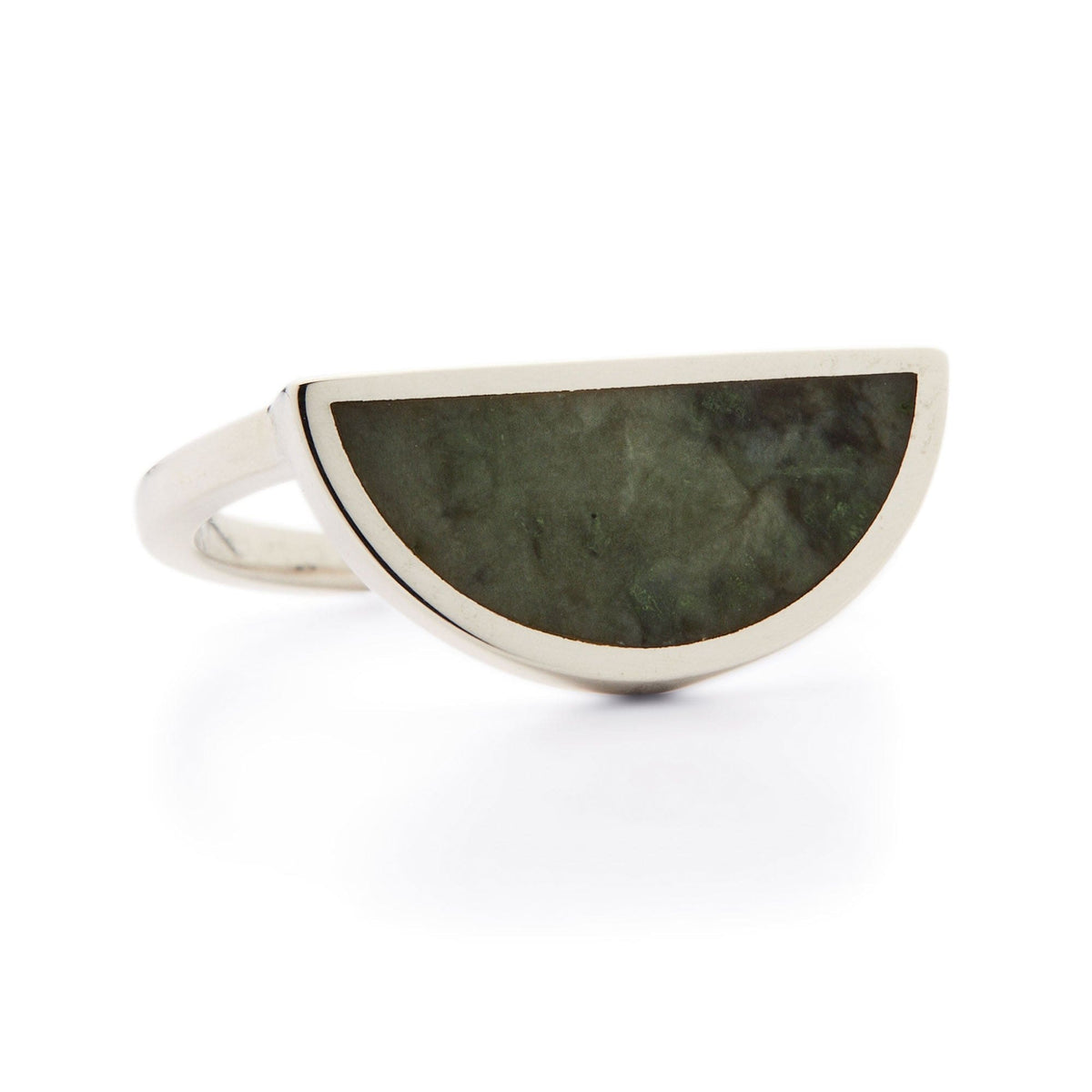 Green Jade Stone Ring