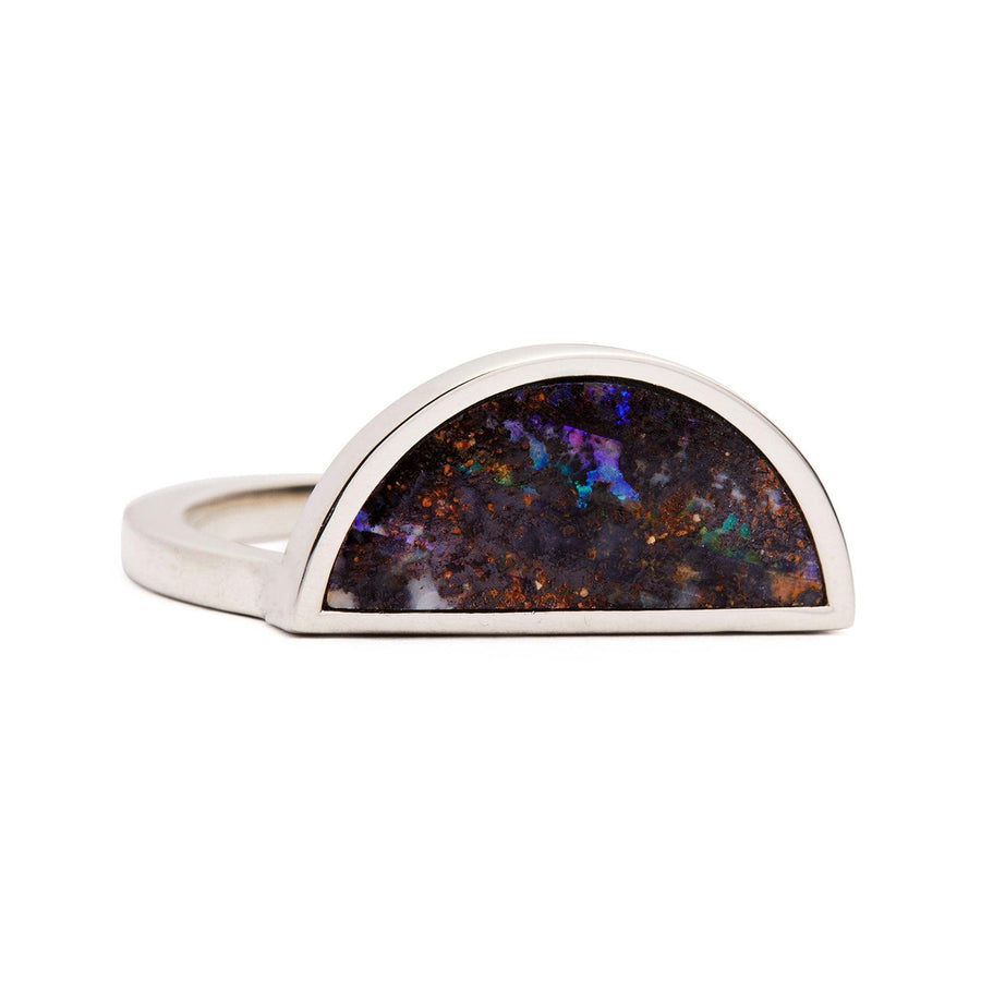 Boulder Opal Ring