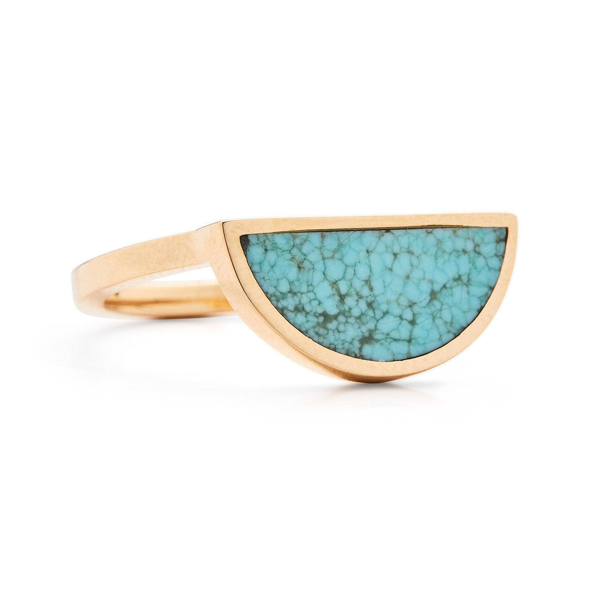 Gold Turquoise Ring