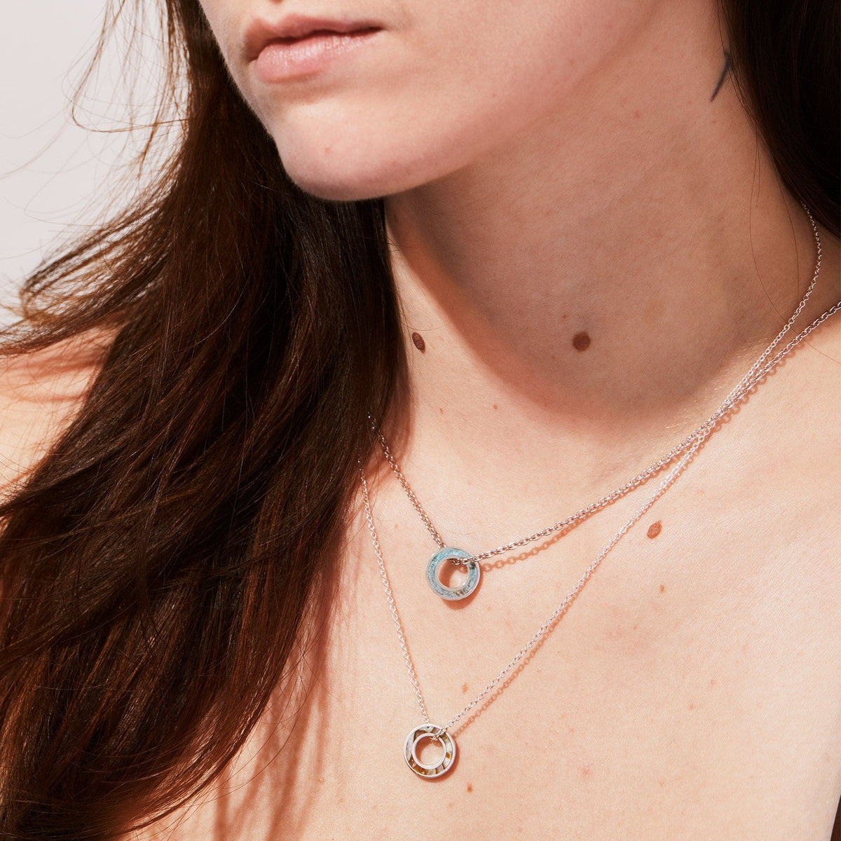 Orbit Inlay Necklace