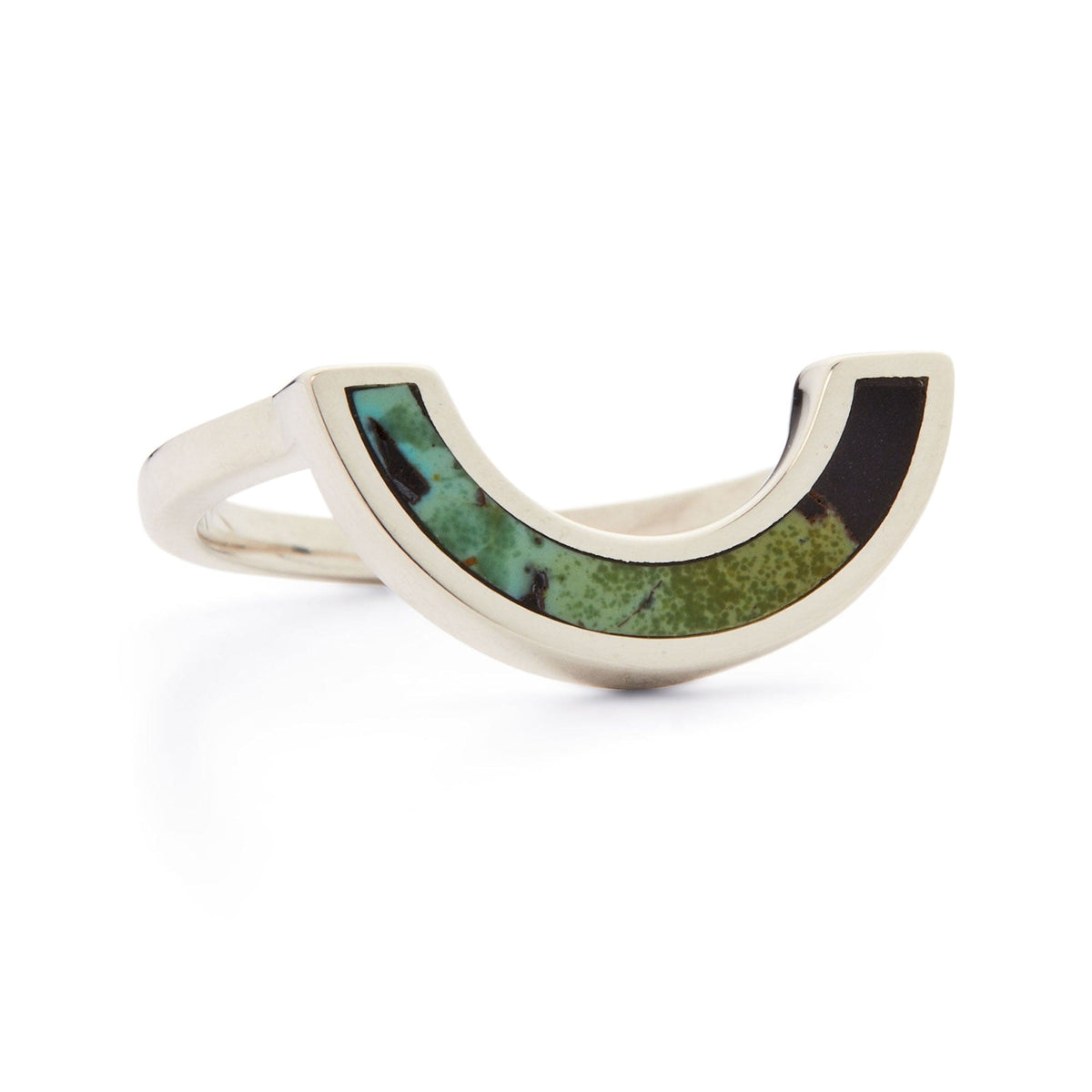 Blackjack Turquoise Inlay Ring