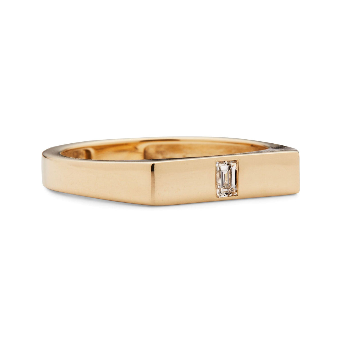Rio Signet / Baguette Diamond
