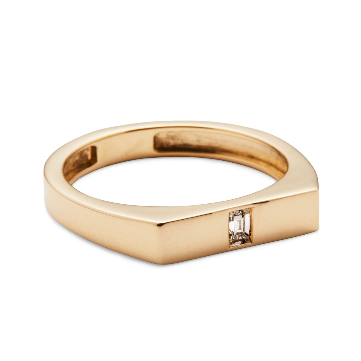 Rio Signet / Baguette Diamond