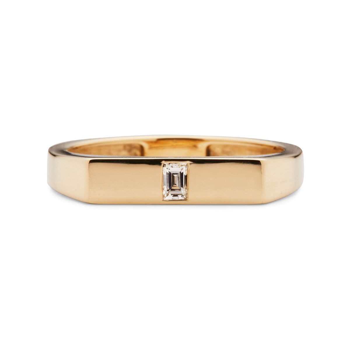 Rio Signet / Baguette Diamond