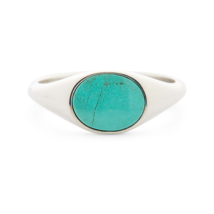 Ellipse Ring / Turquoise