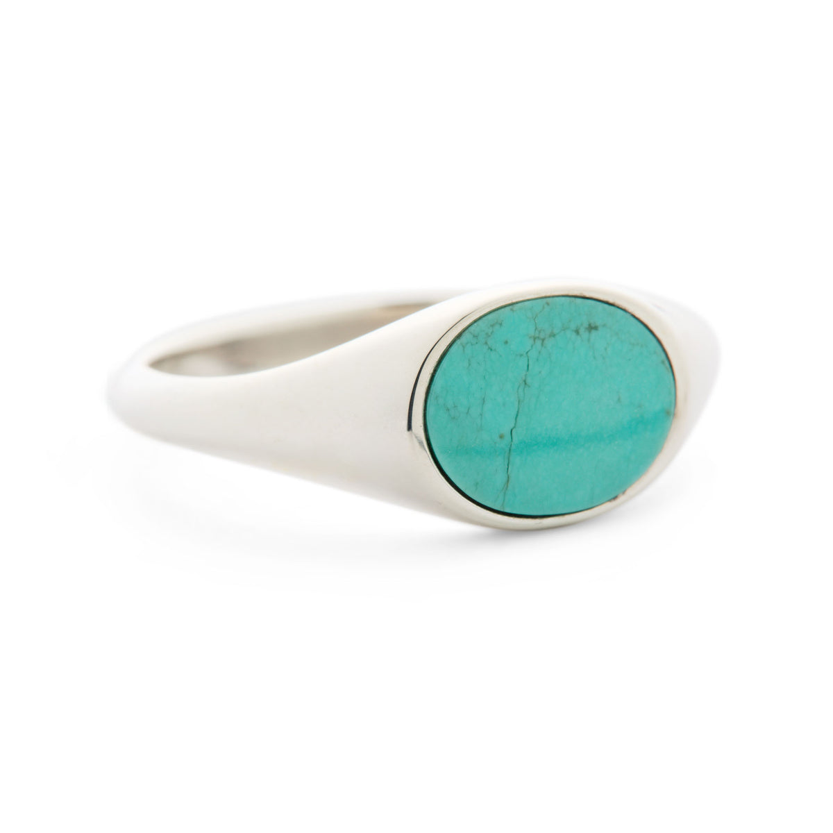 Ellipse Ring / Turquoise