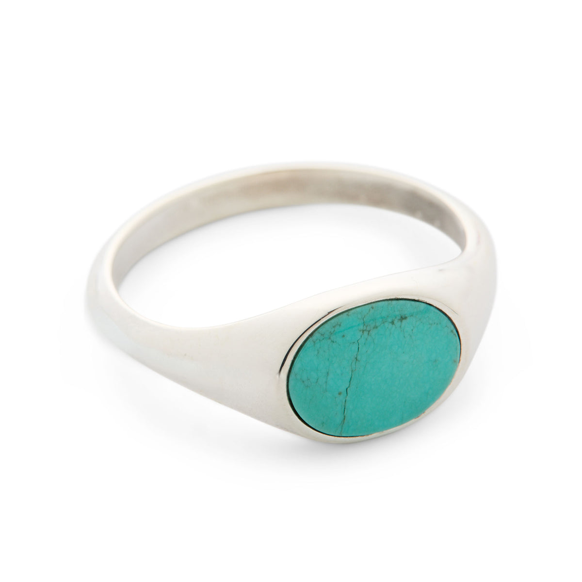 Ellipse Ring / Turquoise