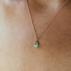 Horizon Pendant / Turquoise + Sapphire