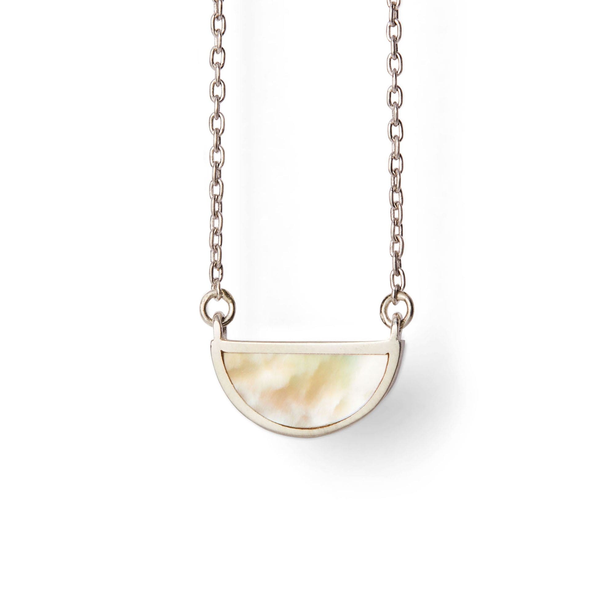 Honey Mother of Pearl Necklace | Casual Seance