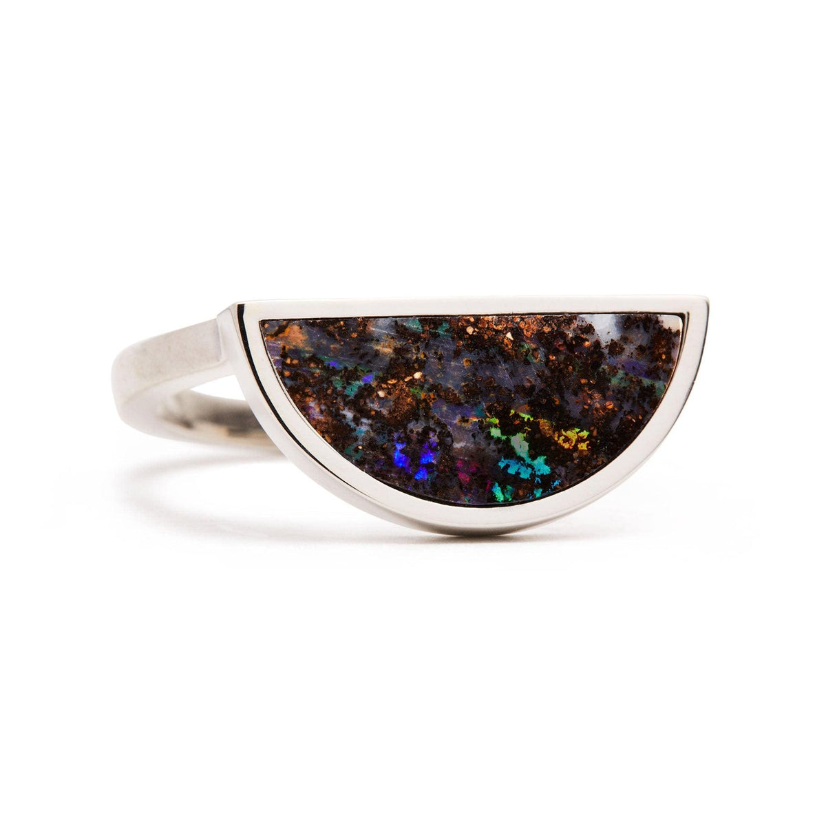 Opal Inlay Rings