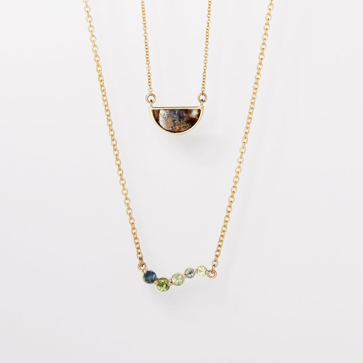 Poppy Pendant / Australian Sapphires